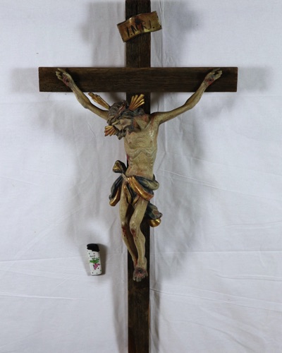 Kruzifix 80cm Oberstdorf Lindenholz