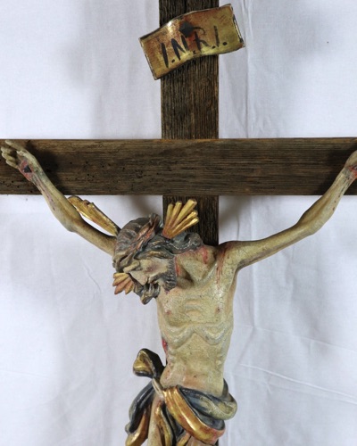 Kruzifix 80cm Oberstdorf Lindenholz