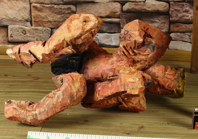 Michael Denkler Gietz Holz Skulptur Akt Fanny