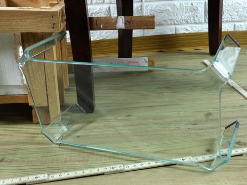 Miniatur Tisch Fiam Italia Limitiert Glas