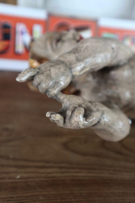 Putto Engel Holz Schnitzerei Putte