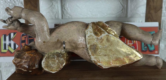 Putto Engel Holz Schnitzerei Putte