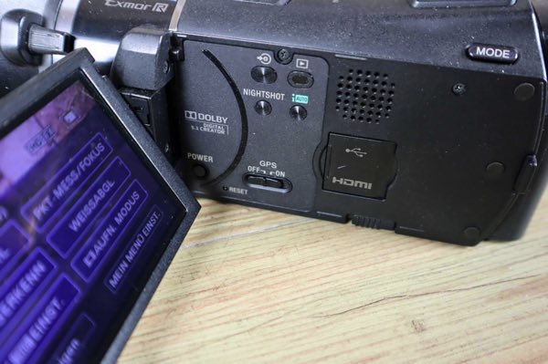 Sony digital camcorder