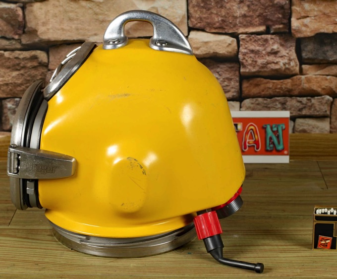 Taucherhelm Dräger DM 220 Helmtaucher Helm deep sea diving helmet Draeger DM220 8