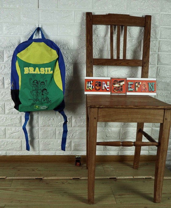 Brasilien Rucksack Instituto Bola Pra Frante Staatsgeschenk