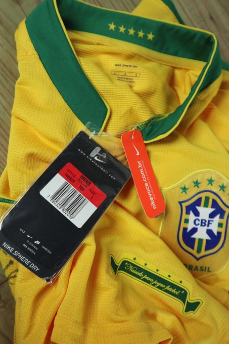 Nike Brasilien Trikot handsigniert Jorginho Guido Westerwelle Staatsgeschenk