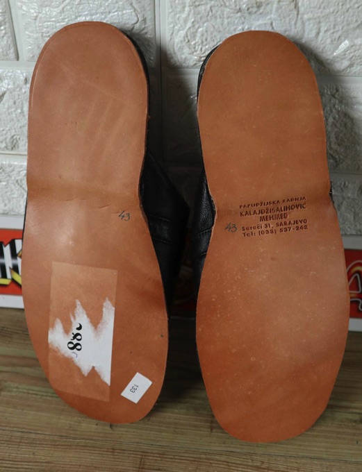 Slipper 43 Kalajdzisalihovic Sarajevo Staatsgeschenk