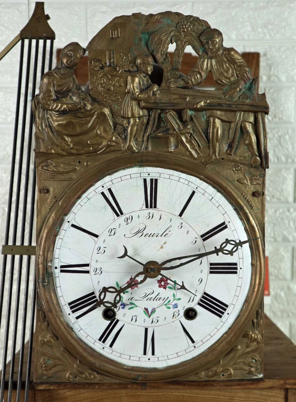 Comtoise antik Uhr Beurle a Latay