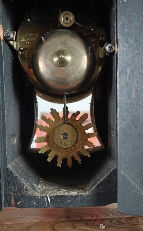 Conrad Felsing Pendule Uhr Berlin Schildpatt Boulle