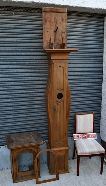 Standuhr Gehäuse antik 250cm