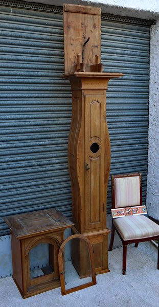 Standuhr Gehäuse antik 250cm