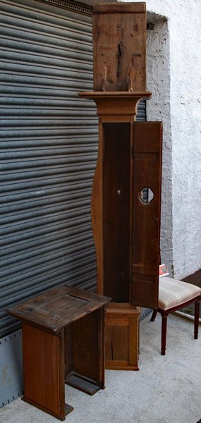 Standuhr Gehäuse antik 250cm