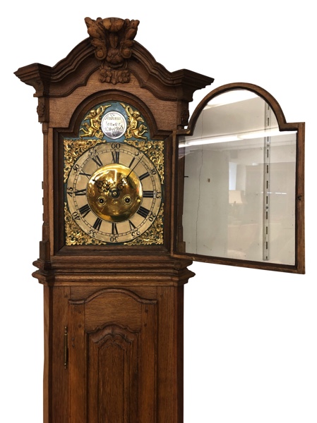 Standuhr antik Comtoise Andreas Lange Lübberfeld