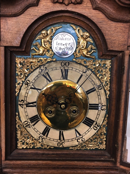 Standuhr antik Comtoise Andreas Lange Lübberfeld