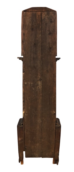 Standuhr antik grandfather clock England Huge Knight Stone