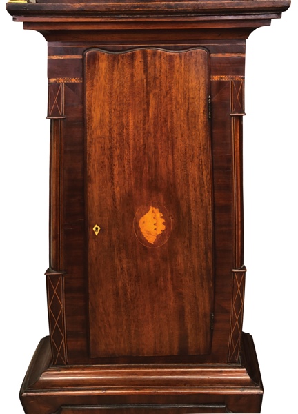 Standuhr antik grandfather clock England Huge Knight Stone