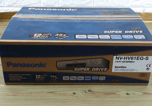 Panasonic Videorekorder neu VHS NV HV61EG S