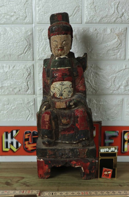 Asiatika Kaiser sitzend antik Japan
