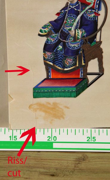 Malerei Reispapier China antik Asiatika