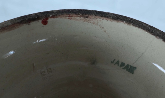 Vase Japan antik Satsuma signiert