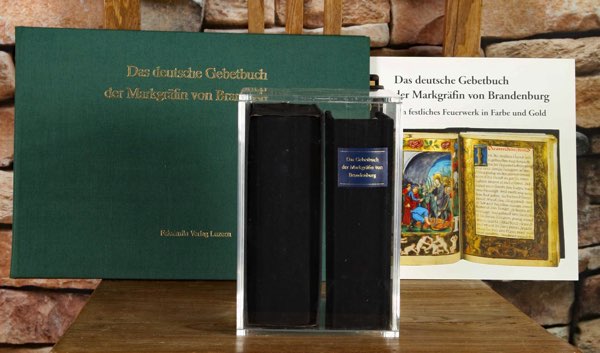 Das deutsche Gebetbuch der Markgräfin von Brandenburg Faksimile Verlag Luzern