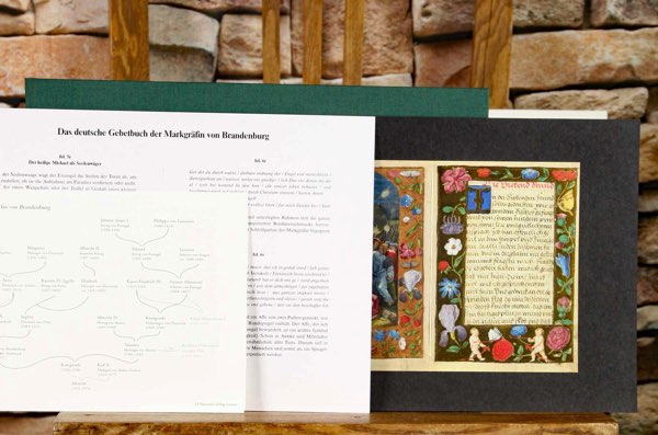Faksimile Buch Gebetbuch Markgräfin Brandenburg