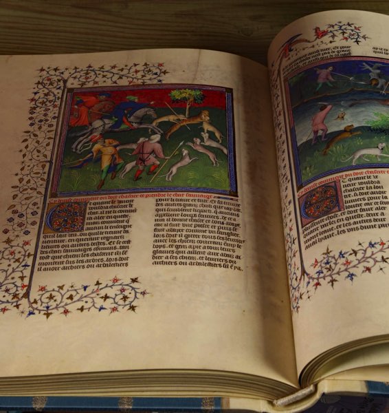 Faksimile das Buch der Jagd