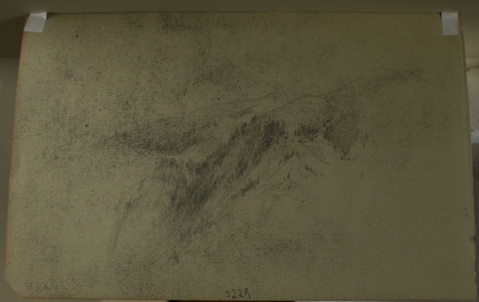 Adolf Johann Hoeffler Zuschreibung Zeichnung Saint Gervais antik 3