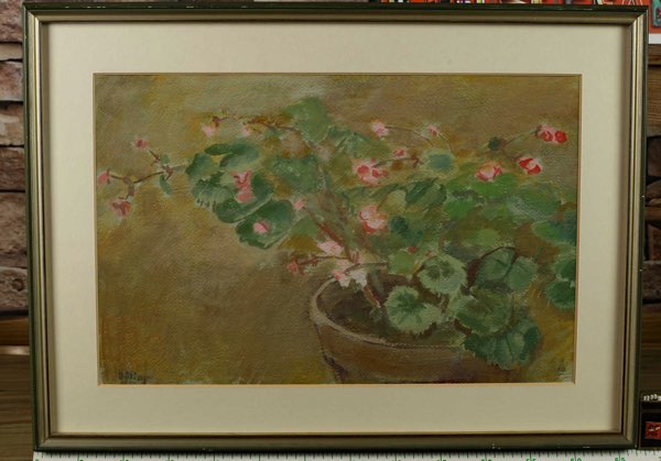 Düringer Aquarell Begonien