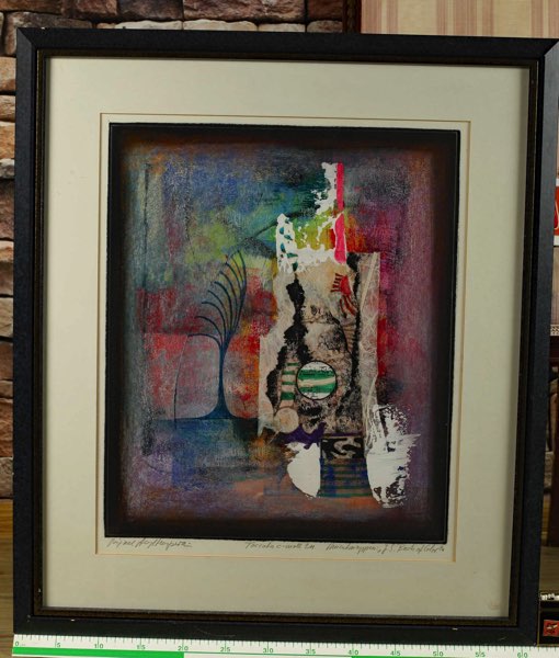Ernst Peter Rade Acryltempera Toccata 1994 1