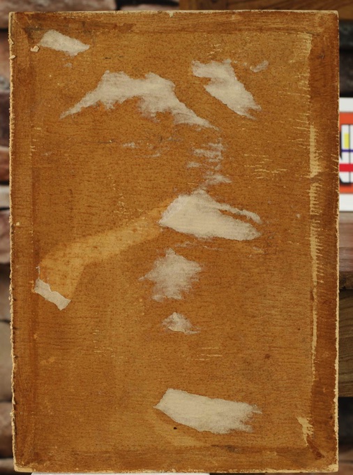 Feher Gouache 1949 Portrait expressiv