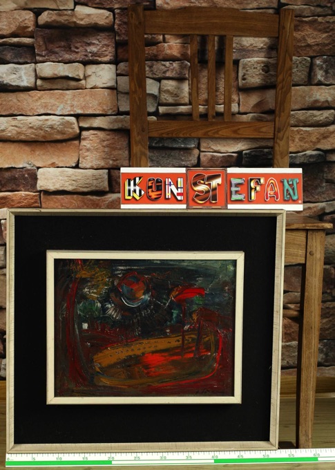 Juris Soikans Ölgemälde Landschaft expressiv