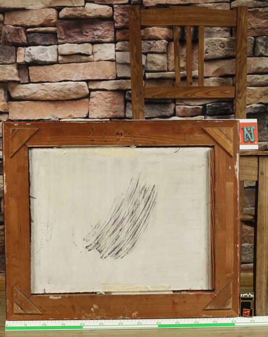 Karl Deppert Ölgemälde antik 1933 Kornernte
