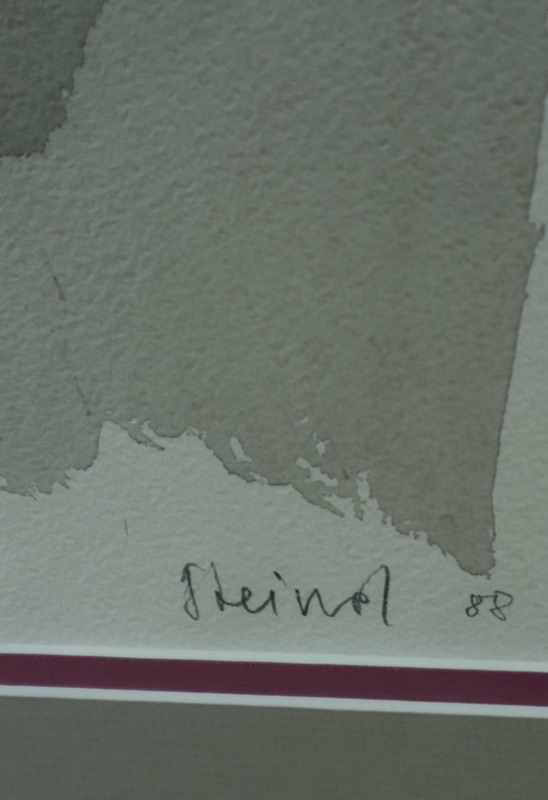 Kurt Steinel Aquarell Gemälde Tanz 1988