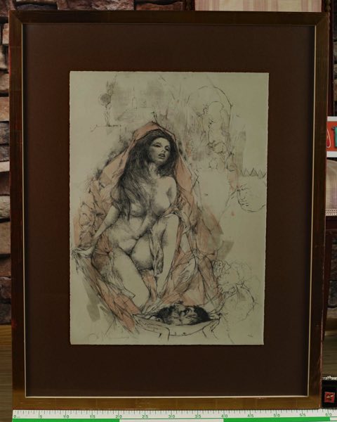 Otto Bachmann Druckgrafik 12 90 Judith