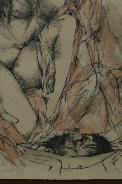 Otto Bachmann Druckgrafik 12 90 Judith