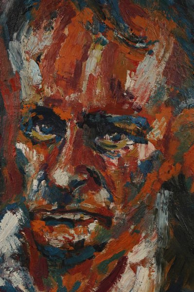 Ölgemälde Portrait Charles Baudelaire