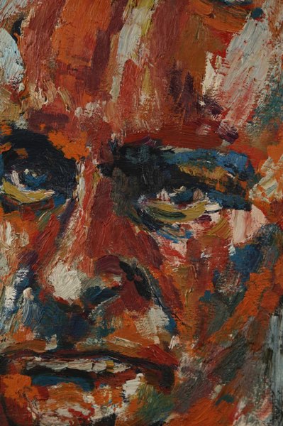 Ölgemälde Portrait Charles Baudelaire