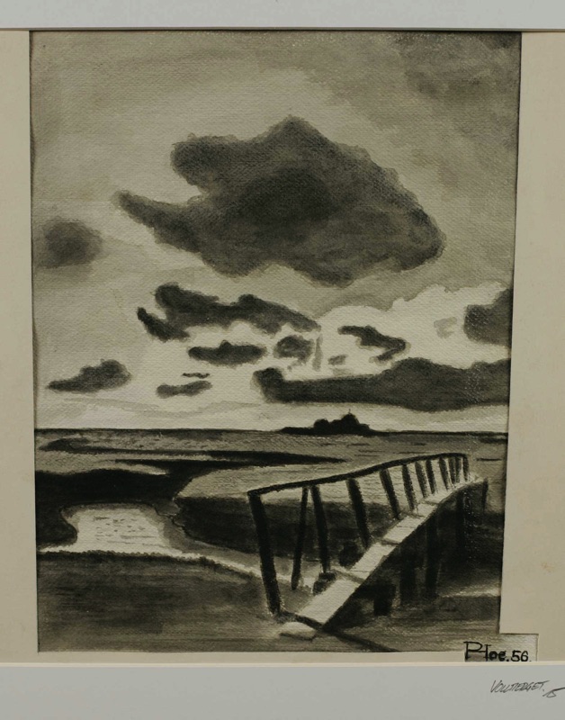 P Hoe Auqarell 1956 Watt