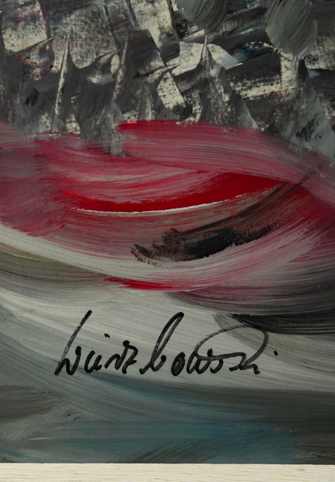 Ralf Wierzbowski Gemälde abstrakt Bankensammlung 1