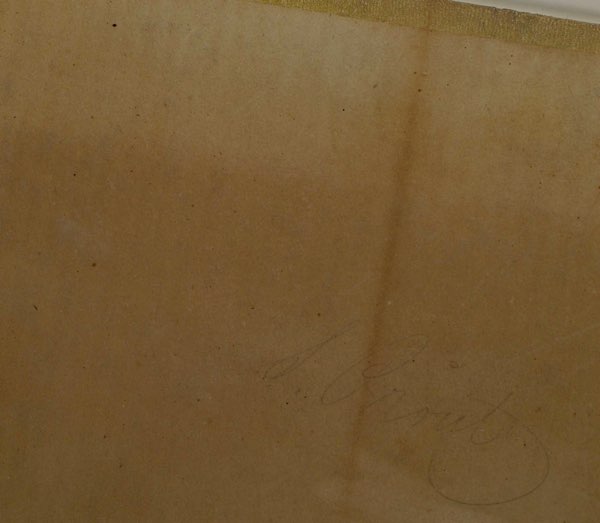 Samuel Prout Aquarell antik Dorfansicht