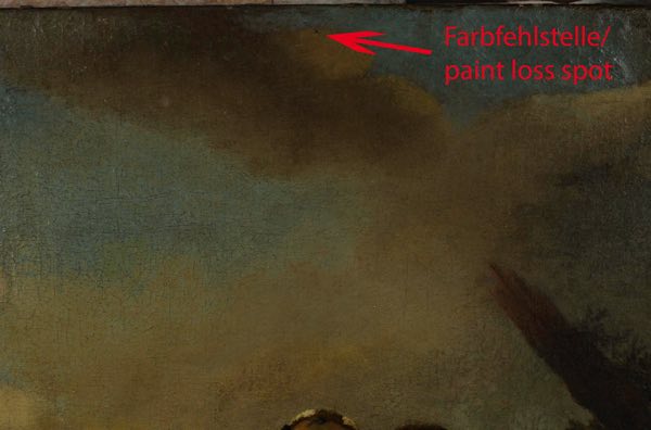 Umkreis Jean Antoine Watteau Ölgemälde antik galantes Paar