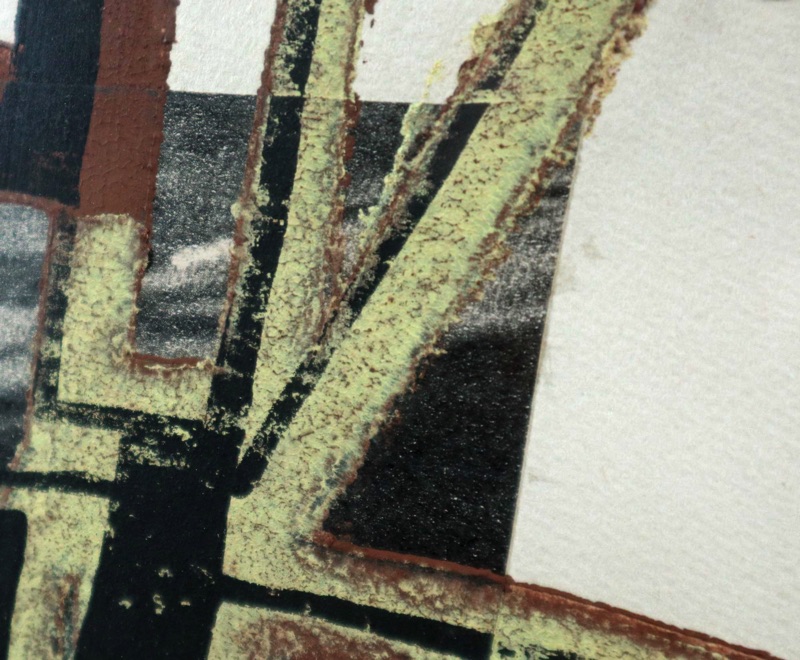 Werner Arndt Mischtechnik 1966 maritime Variation