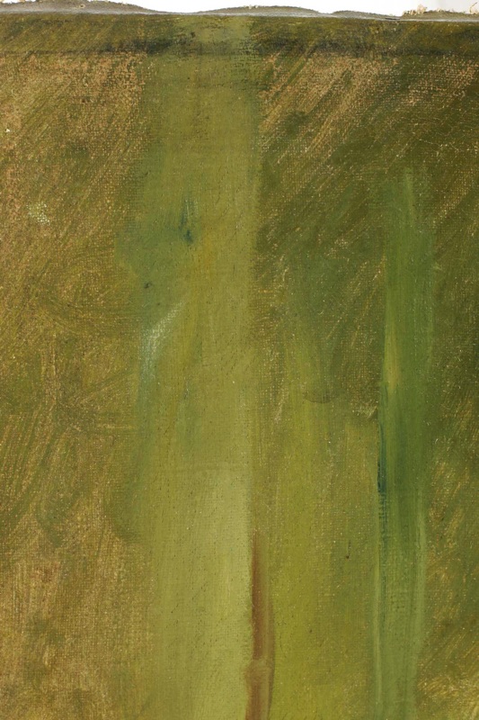 signiert Ölgemälde Portrait Frau Sessel 1943