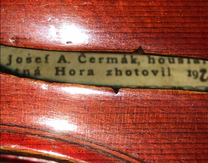 Geige Josef Cermak