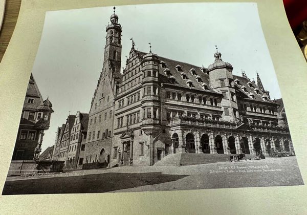 Albumin Fotos antik Rothenburg Zedler 13