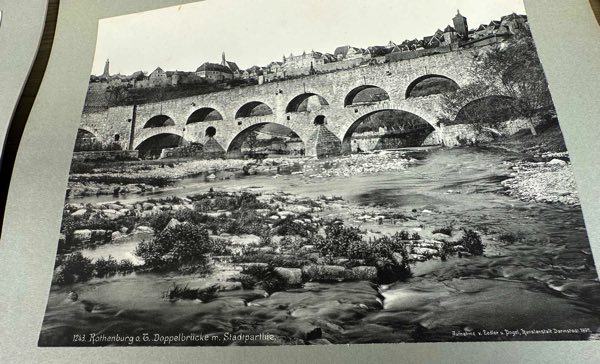 Albumin Fotos antik Rothenburg Zedler 13