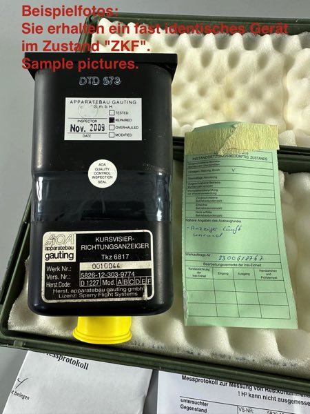 Hubschrauber Bo 105 Bordinstrument 27