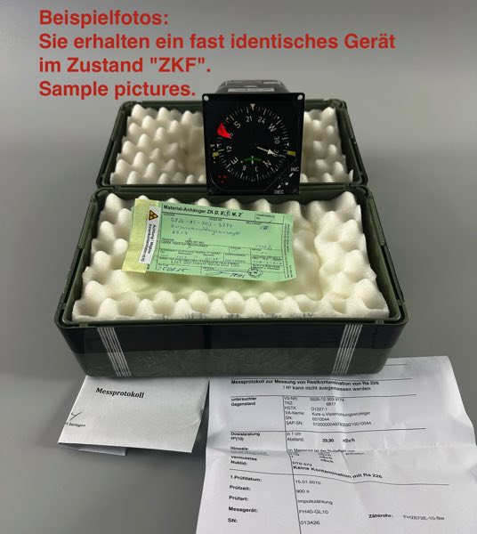 Hubschrauber Bo 105 Bordinstrument 27