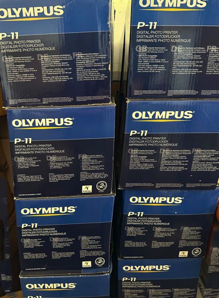 24x Olympus P-11 Photo Printer digitale Fotodrucke Passbilder mit P11-AC1 u OVP